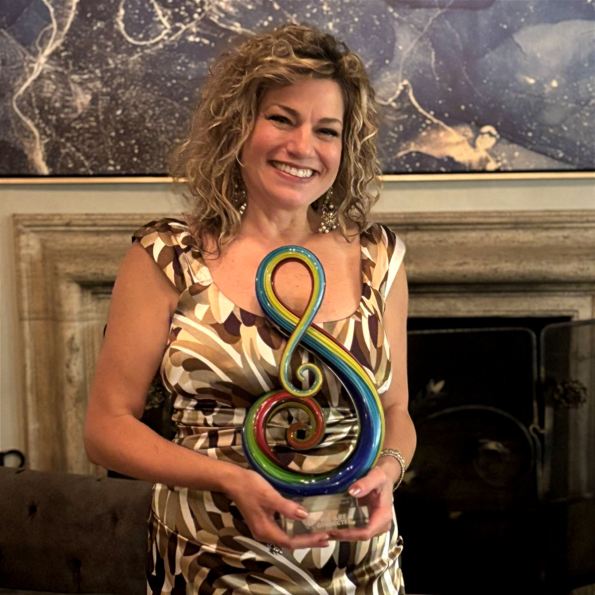 Safe Schools Mohawk Valley CEO awarded the Connected Community Schools "Connected Partnership Award."